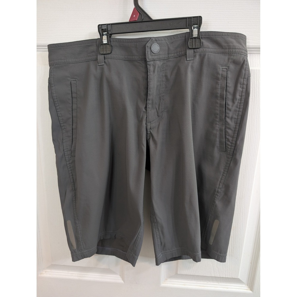 Icebreaker Shorts Gray Merino Wool Blend Technical Hiking - Size 32